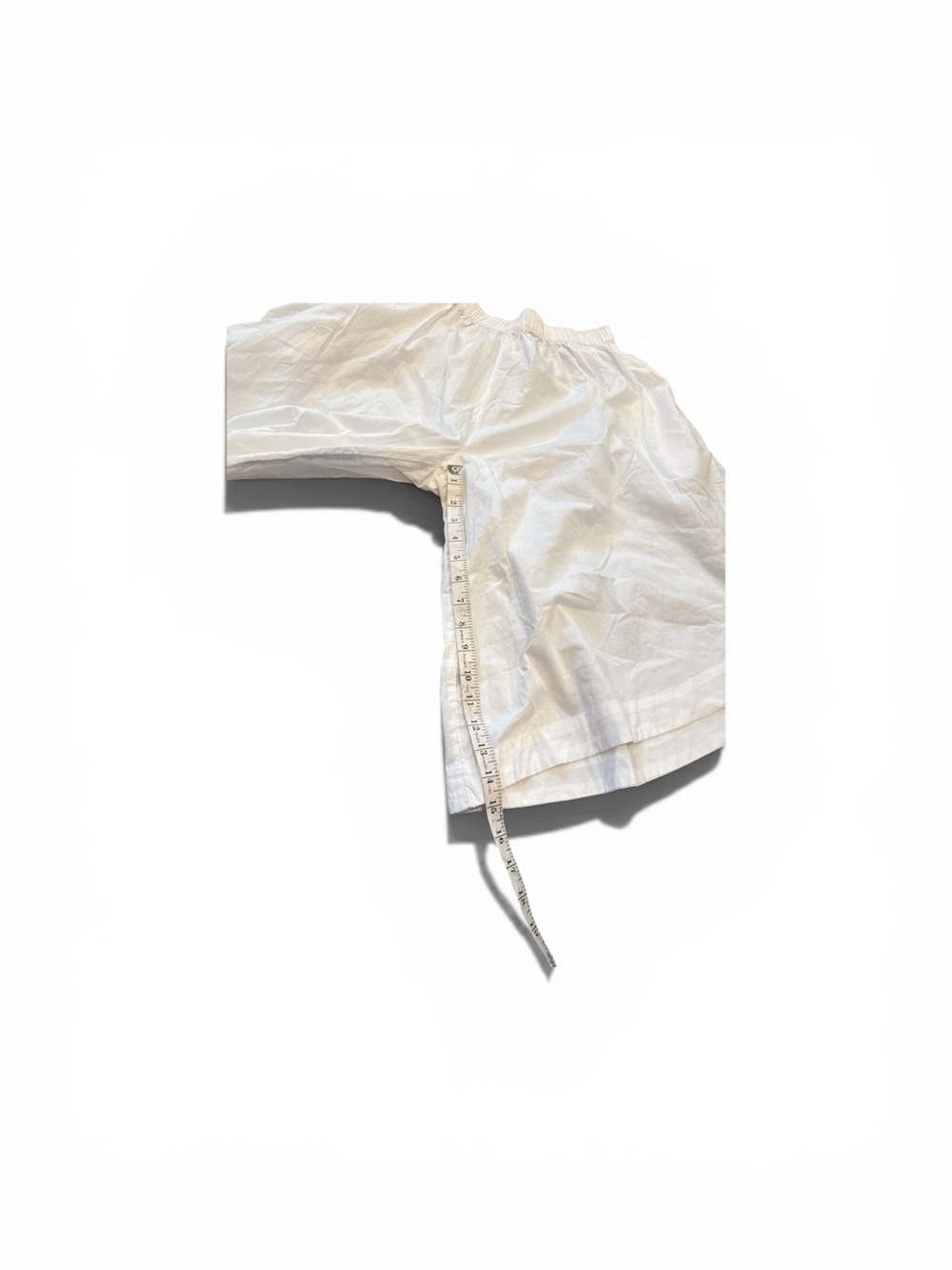 Free-est by Free People White Cropped Luca Culotte Shorts - Picture 6 of 11